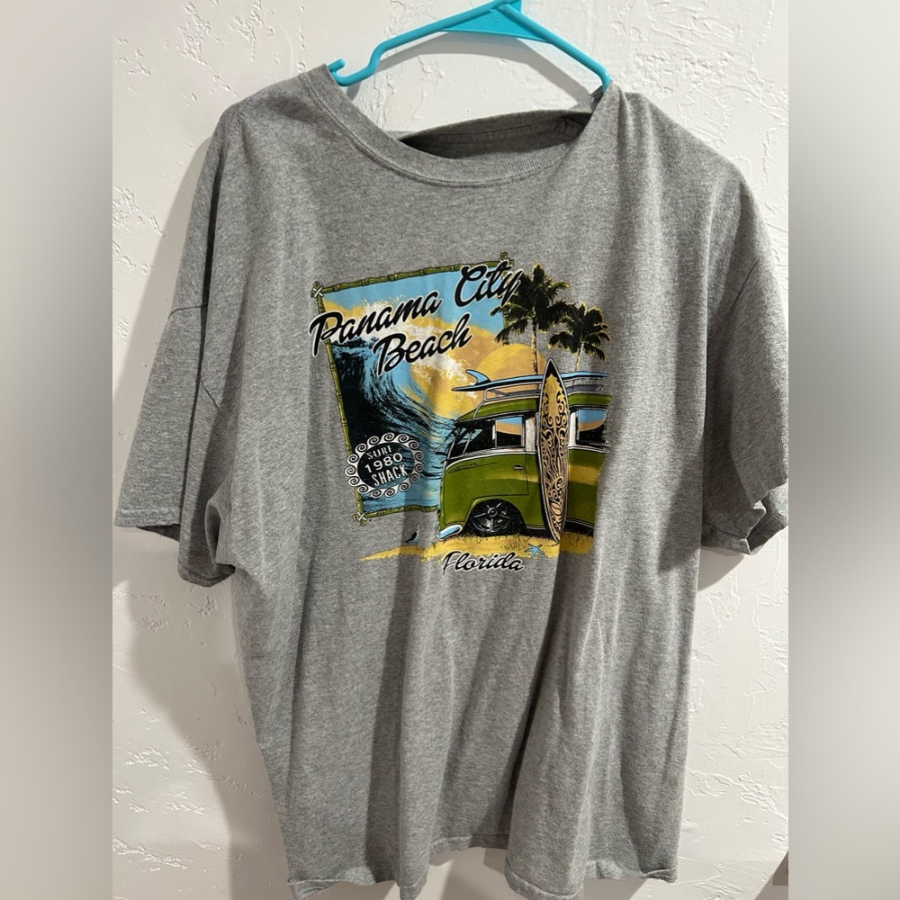 Beach traffic tee shirt